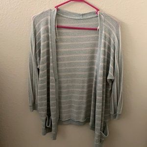 Forever 21 Blue Cardigan